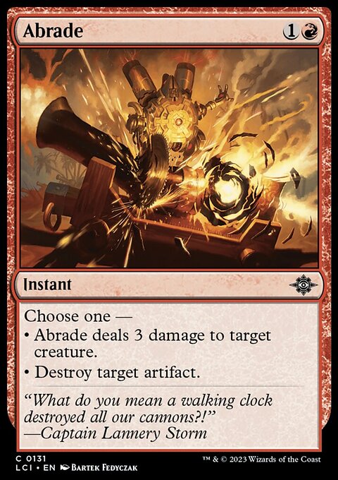 Abrade [The Lost Caverns of Ixalan]