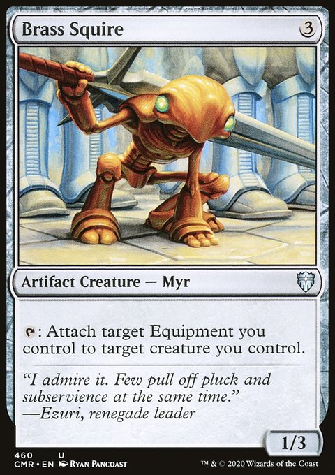 Brass Squire [Commander Legends]