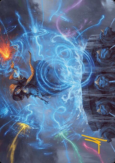 Flusterstorm Art Card [Modern Horizons 3 Art Series]