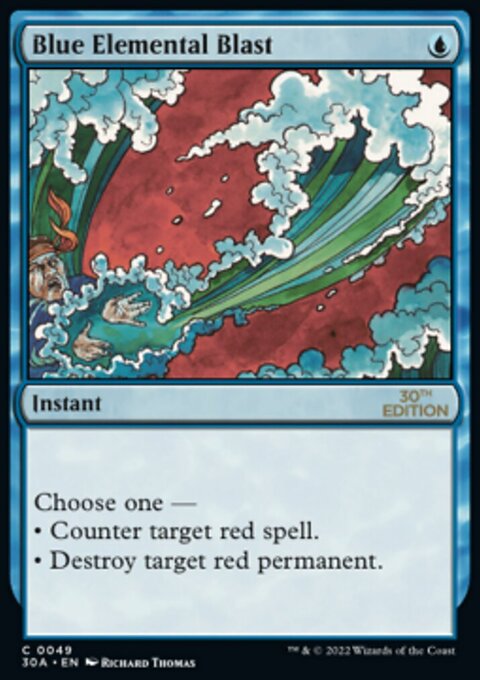 Blue Elemental Blast [30th Anniversary Edition]