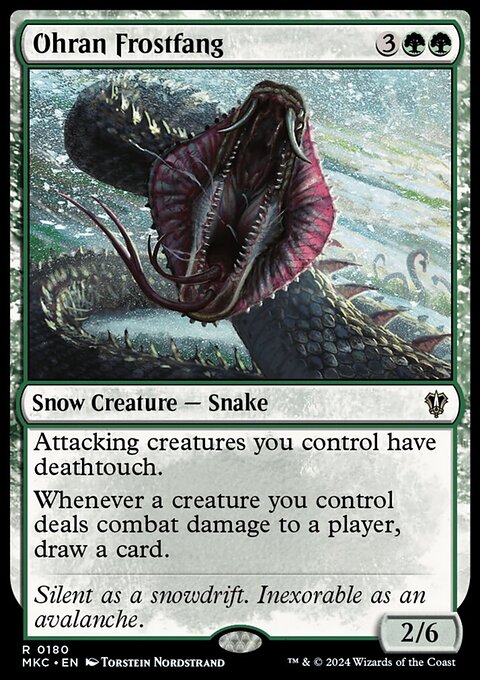 Ohran Frostfang [Murders at Karlov Manor Commander]