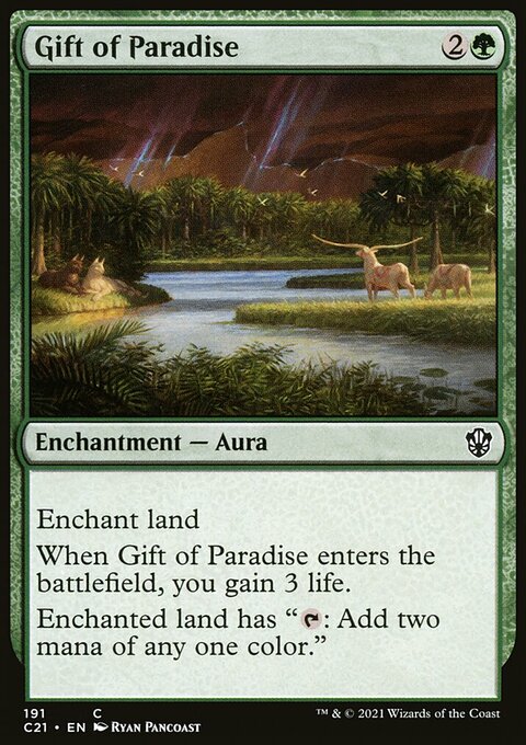 Gift of Paradise [Commander 2021]