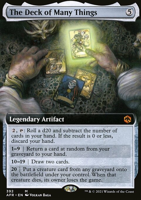 The Deck of Many Things (Extended Art) [Dungeons & Dragons: Adventures in the Forgotten Realms]
