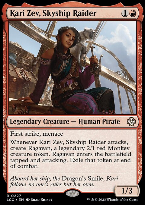 Kari Zev, Skyship Raider [The Lost Caverns of Ixalan Commander]
