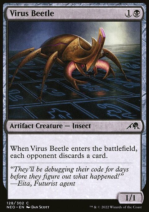 Virus Beetle [Kamigawa: Neon Dynasty]