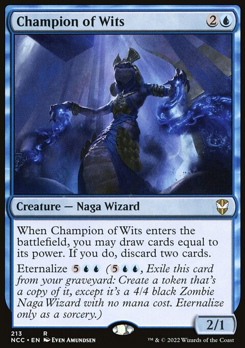 Champion of Wits [Streets of New Capenna Commander]