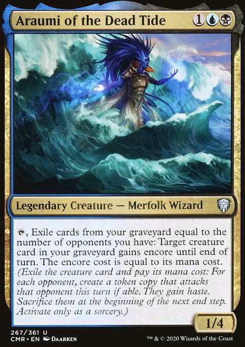 Araumi of the Dead Tide [Commander Legends]