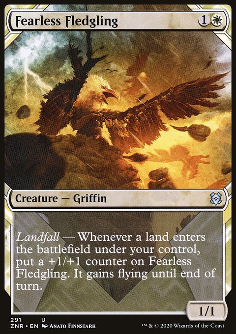 Fearless Fledgling (Showcase) [Zendikar Rising]
