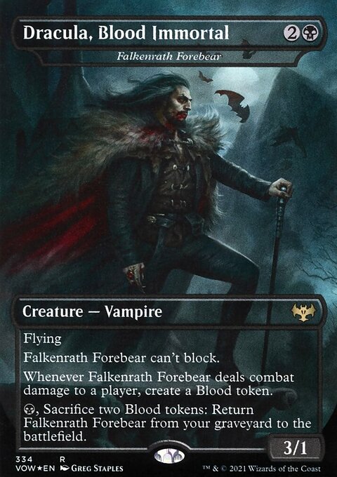 Falkenrath Forebear - Dracula, Blood Immortal [Innistrad: Crimson Vow]