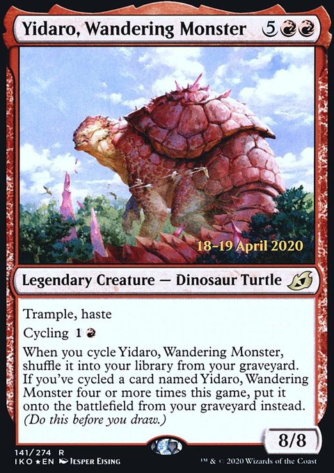 Yidaro, Wandering Monster [Ikoria: Lair of Behemoths Prerelease Promos]
