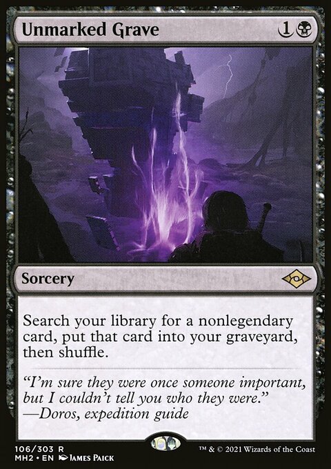 Unmarked Grave [Modern Horizons 2]