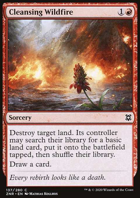 Cleansing Wildfire [Zendikar Rising]