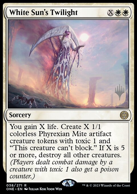 White Sun's Twilight [Phyrexia: All Will Be One Prerelease Promos]