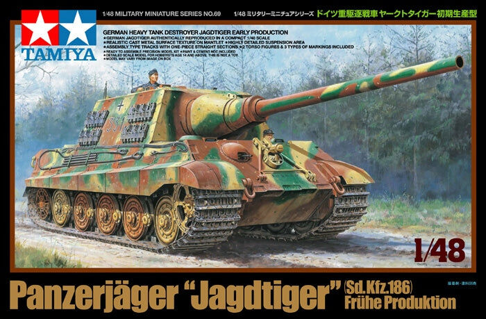Panzerjager "Jagditiger" 1/48 - Tamiya Scale Model Kit