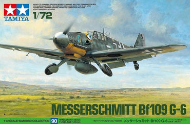 Messerschmit Bf109 G-6 1/72 - Tamiya Scale Model Kit