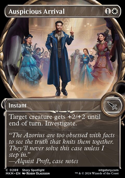 Auspicious Arrival (Showcase) [Murders at Karlov Manor]