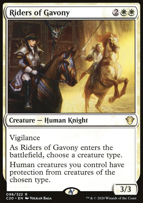 Riders of Gavony [Commander 2020]