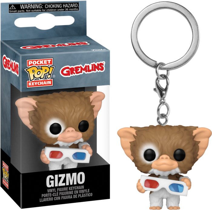 Gremlins - Gizmo with 3D Glasses Pop! Keychain