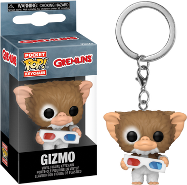 Gremlins - Gizmo with 3D Glasses Pop! Keychain