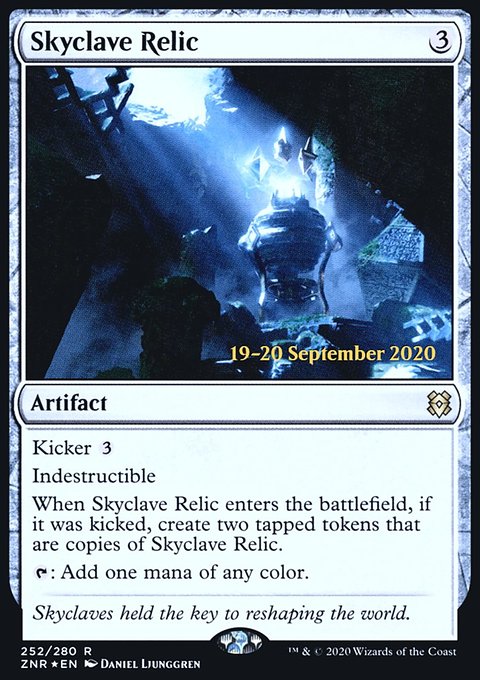 Skyclave Relic [Zendikar Rising Prerelease Promos]