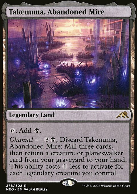 Takenuma, Abandoned Mire [Kamigawa: Neon Dynasty]
