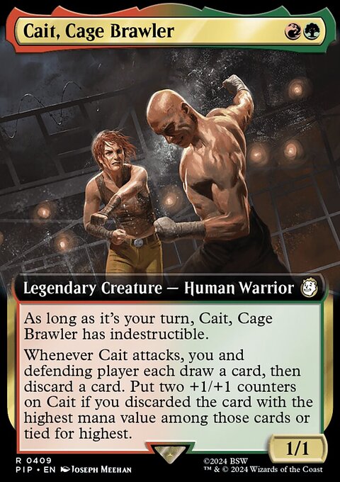 Cait, Cage Brawler (Extended Art) [Fallout]