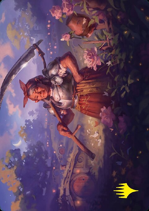 Gimli's Reckless Might Art Card [The Lord of the Rings: Tales of Middle-earth Art Series]