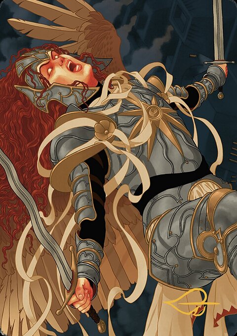 Aurelia, the Law Above Art Card (41/49) [Murders at Karlov Manor Art Series]