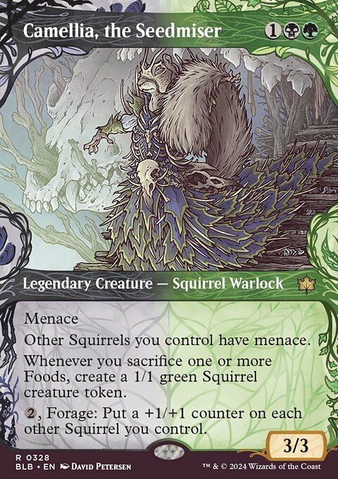 Camellia, the Seedmiser (Showcase) [Bloomburrow]