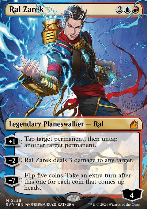 Ral Zarek (Anime Borderless) [Ravnica Remastered]
