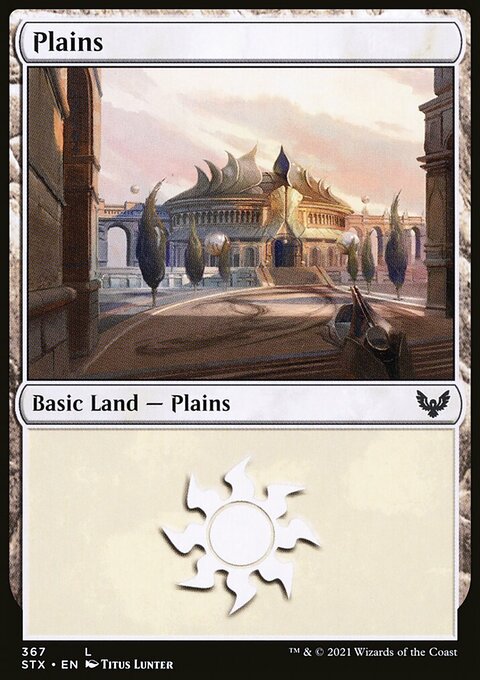 Plains (367) [Strixhaven: School of Mages]