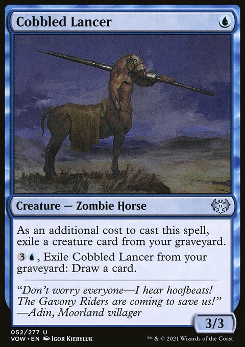 Cobbled Lancer [Innistrad: Crimson Vow]
