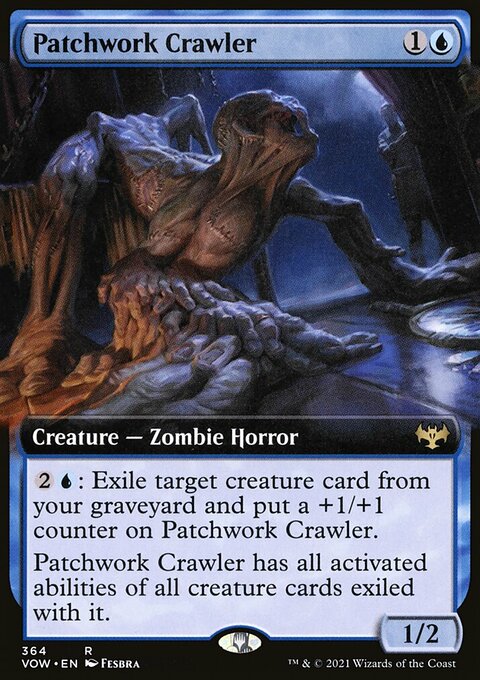 Patchwork Crawler (Extended Art) [Innistrad: Crimson Vow]