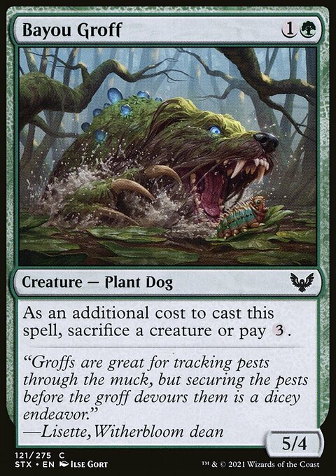 Bayou Groff [Strixhaven: School of Mages]