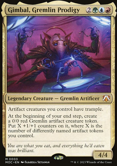 Gimbal, Gremlin Prodigy [March of the Machine Commander]