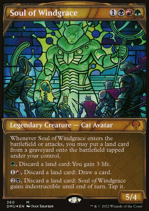 Soul of Windgrace (Showcase Textured) [Dominaria United]