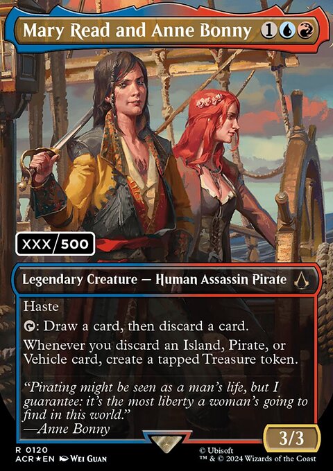 Mary Read and Anne Bonny (English) (Serial Numbered) [Assassin's Creed]