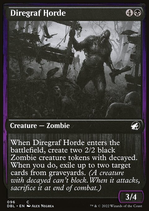 Diregraf Horde [Innistrad: Double Feature]