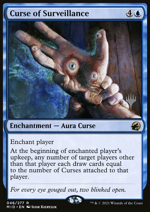 Curse of Surveillance (Promo Pack) [Innistrad: Midnight Hunt Promos]