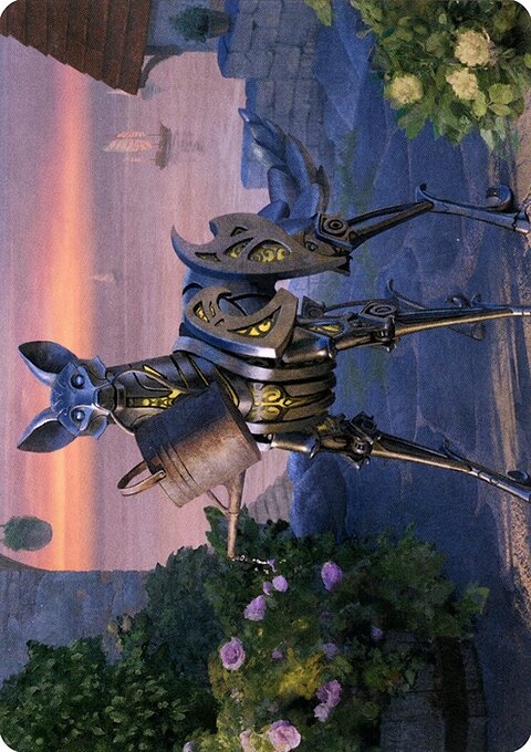 Clockwork Fox Art Card [Commander Legends: Battle for Baldur's Gate Art Series]