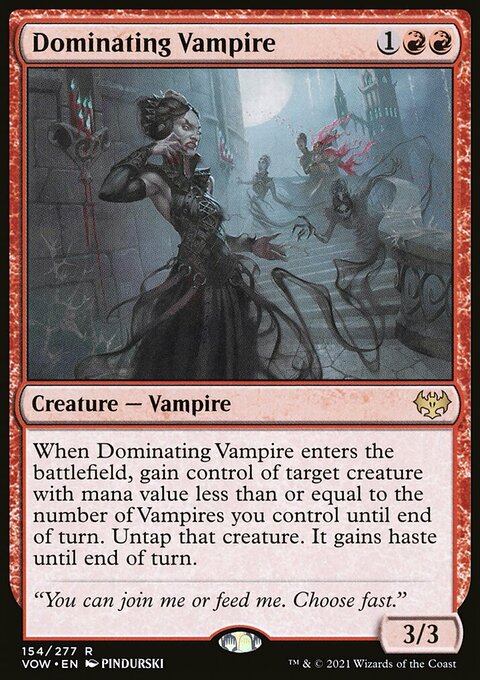 Dominating Vampire [Innistrad: Crimson Vow]