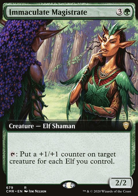 Immaculate Magistrate (Extended Art) [Commander Legends]