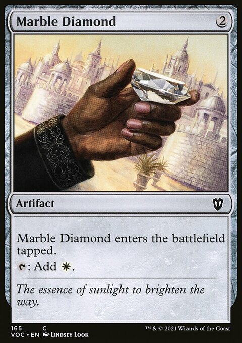 Marble Diamond [Innistrad: Crimson Vow Commander]