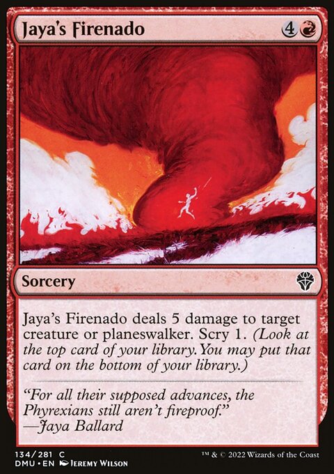 Jaya's Firenado [Dominaria United]