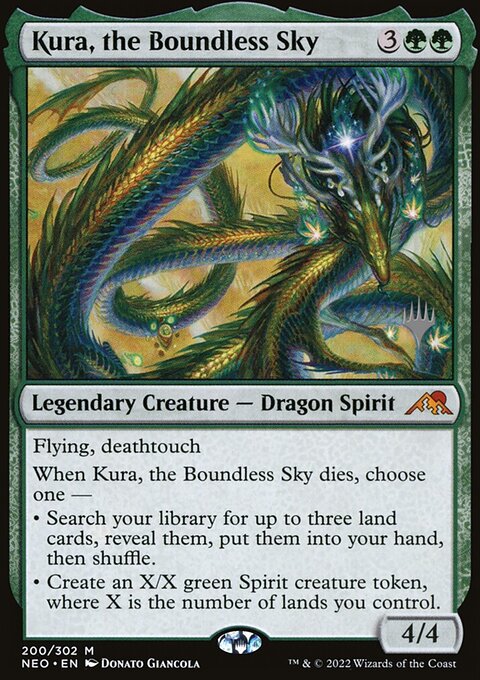 Kura, the Boundless Sky (Promo Pack) [Kamigawa: Neon Dynasty Promos]