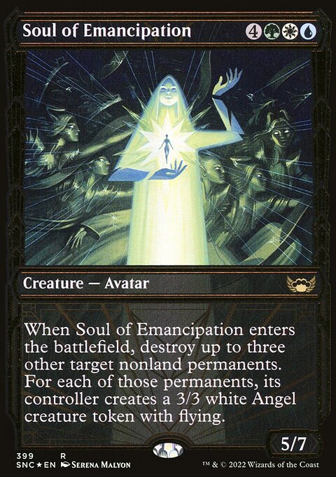 Soul of Emancipation (Showcase Golden Age Gilded Foil) [Streets of New Capenna]
