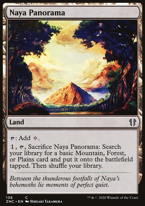 Naya Panorama [Zendikar Rising Commander]