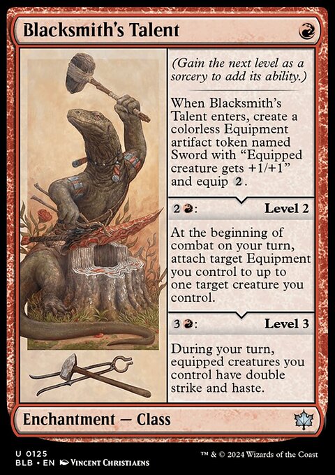 Blacksmith's Talent [Bloomburrow]