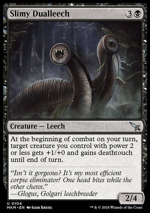 Slimy Dualleech [Murders at Karlov Manor]