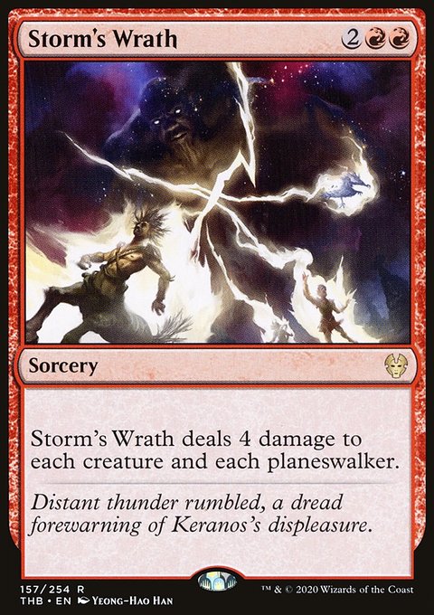 Storm's Wrath (Promo Pack) [Theros Beyond Death Promos]